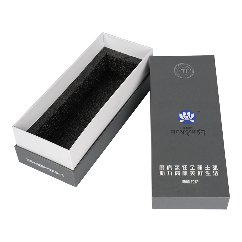 炊具矩形盖子和底座礼品盒